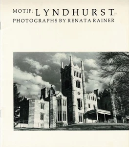 Motif: Lyndhurst Photographs by Renata Rainer exhibition catalog 1988 - Imagen 1 de 2