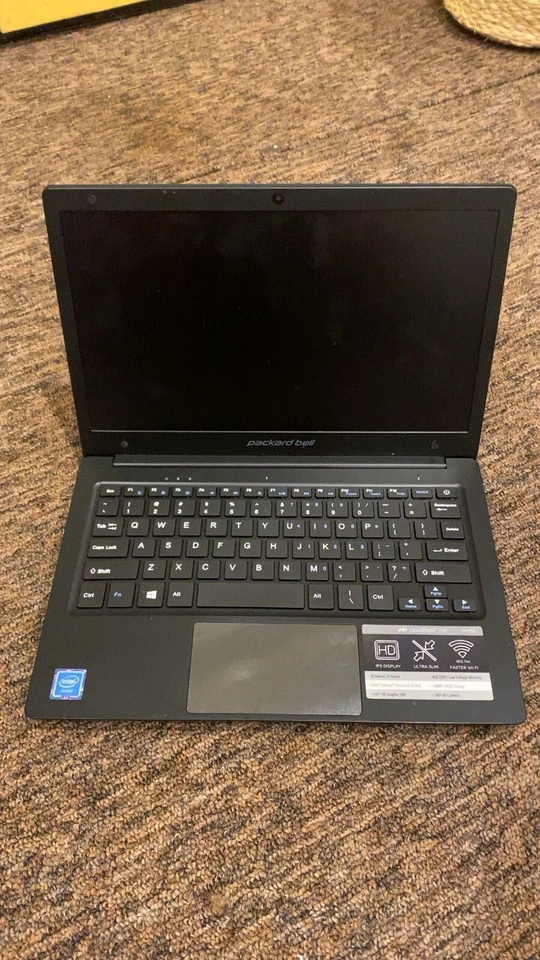 Portátil Packard Bell 11,6 pulgadas Foto 1 de 4