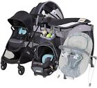 Newborn Baby Mega Deluxe Combo Stroller With Car Seat Playard Bouncer Travel Set