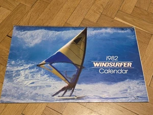 Calendario Windsurfer 1982 vintage. Original y Raro.Windsurfing International INC. - Imagen 1 de 5