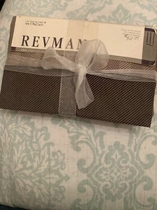 Vintage Revman 200 Thread Twin Flat & Fitted Sheets No Iron 1998 USA - Picture 1 of 3