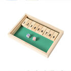 Kids Children Board Games Shut The Box Family Wooden Traditional Pub New Game