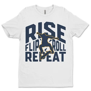 Custom T-Shirt Rise Flip Roll Dtf Print On Next Level T-Shirt Unisex Soft Cotton - Bild 1 von 12