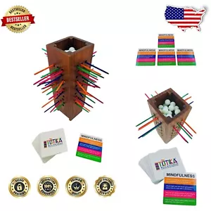 TOTIKA Tarjetas de Mindfulness y Divertida Torre Plunktika - Juego Interactivo para Todas las Edades - Imagen 1 de 9