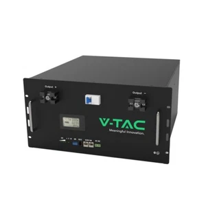 BATTERIA LITIO BMS 200Ah 9,6KWh 48V RACK STORAGE ACCUMULO FOTOVOLTAICO V-TAC - Foto 1 di 6