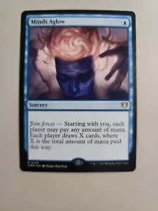 MTG Minds Aglow Commander Masters 0105 regolare raro - Foto 1 di 1
