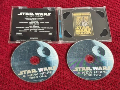 Star Wars: A New Hope 1997 Trilogy Import Canada OST Soundtrack CD Set - Imagem 1 de 4