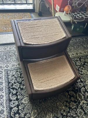 Pet Gear Easy Step II Pet Stair - Chocolate, Hard Plastic - Image 1 of 4