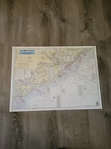 Captain Seglls Sportfischereikarte Nearshore South Carolina-Karte auf beiden Seiten - Bild 1 von 16
