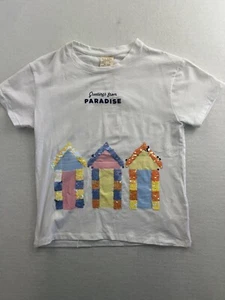 Zara Kids Collection White T-Shirt Size 7 Years (new) - Picture 1 of 11