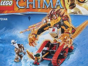 Lego Chima 70144 Laval's Fire Lion, vollständig, TOP Zustand, ohne OVP - Bild 1 von 10