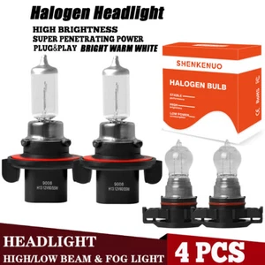 Faro halógeno haz alto/bajo + bombillas antiniebla para Jeep Patriot 10-2017 3400 k - Imagen 1 de 12