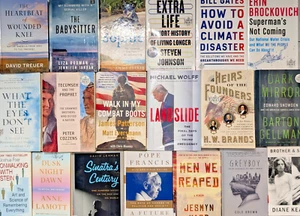 RANDOM Lot of 6 LARGE PRINT Non-Fiction NF Books BIOGRAPHY History RELIGION True - Bild 1 von 8