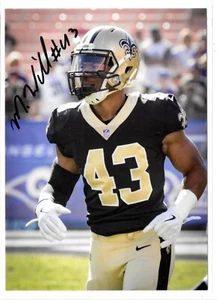 Marcus Williams Baltimore Ravens New Orleans Saints Autographed 6x8 Photo Auto - Picture 1 of 1