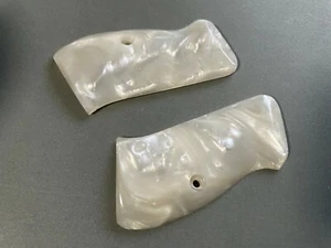 New CZ 75/85 Compact Grips Smooth White resin thailand handcraft - Picture 1 of 3