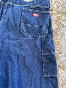 Dickies Carpenter Hose Herren Big & Tall Denim Jeans 7-Pocket Hammerschlaufe Neu mit Etikett - Bild 1 von 9