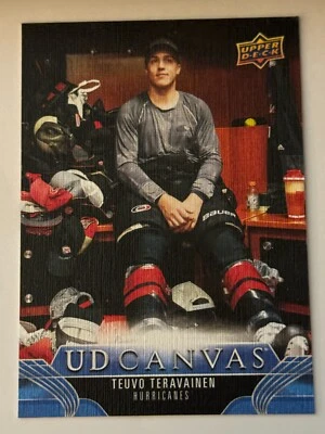 2023-24 Upper Deck Series 2 UD Canvas Teuvo Teravainen #C137 - Image 1 of 2