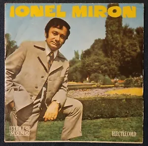 Ionel Miron ‎'Ionel Miron' 7" EP 1972 Romania Electrecord Schlager Chanson Rare - Picture 1 of 6