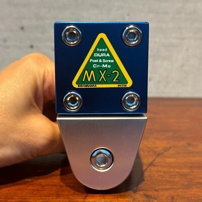 KUWAHARA - NITTO MX-2 - Vintage Type BMX Quill Stem 21.0mm Made in Japan - BLUE - Image 1 of 4