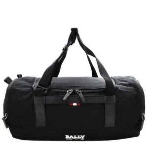 Bally Black On The Go Logo Duffle Bag 6235480 - Picture 1 of 5