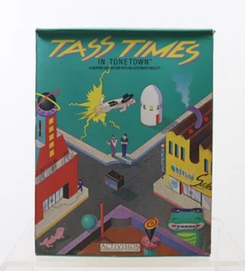 Software de juego de colección Tass Times in ToneTown para disco Apple II 5,25 completo - Imagen 1 de 12