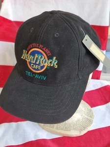 HRC Hard Rock Cafe Tel Aviv Black STP Base Cap Basecap Hat new uni - Picture 1 of 4