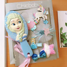 3D Girls Hair Brush Best Disney Frozen Kitty snow white Birthday Gift Set 3+y