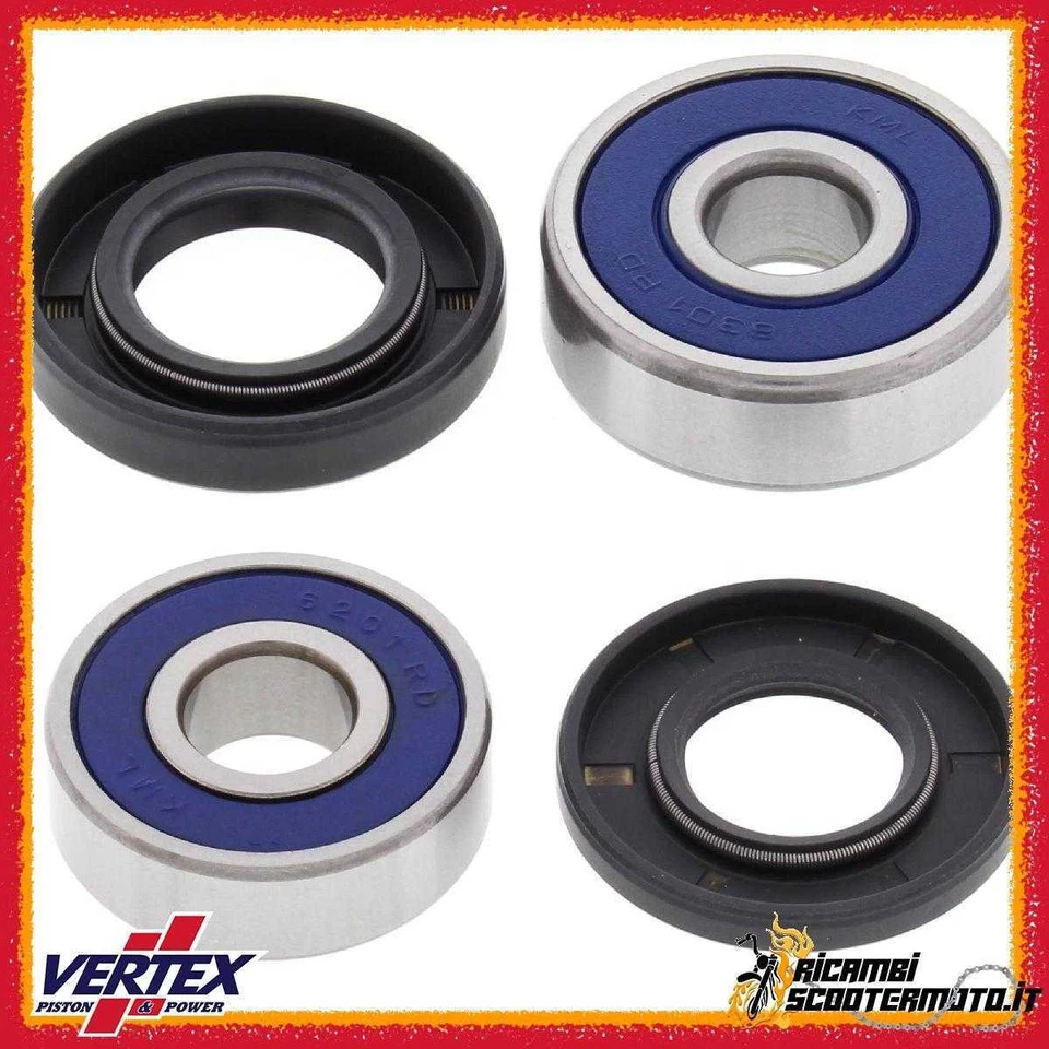 Kit cojinete rueda trasero Kawasaki Kx 80 1988-1997 25-1171#2 Foto 1 de 1