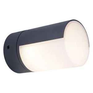 Lutec LED Außenleuchte Wandlampe Cyra Anthrazit IP54 8W 500lm warmweiß drehbar - Bild 1 von 5