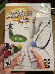 Wii Game Game Party 3 with 19 Hits Games - Foto 1 di 5