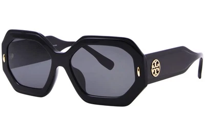 Gafas de sol para mujer Tory Burch TY7192U 170987 negras/gris oscuro lentes 55 mm Foto 1 de 4