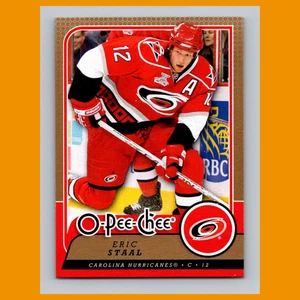 Eric Staal #487 2008-09 O-Pee-Chee Carolina Hurricanes Hockey Card NHL - Picture 1 of 3