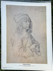 24” X 18” Albrecht Durer Self-Portrait Vintage Poster 1989 - Picture 1 of 1