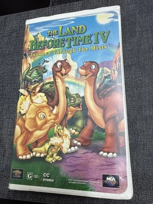 The Land Before Time IV: Journey Through the Mists (VHS, 1996, Clamshell) - Image 1 of 3
