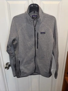Patagonia Giacca Uomo Grigio Medio Performance Migliori Maglione Full Zip Ibrido - Foto 1 di 5