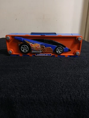 Hot Wheels 1998 Mattel 5 Slot Shadow Jet  Storage Case Great Condition - Image 1 of 4