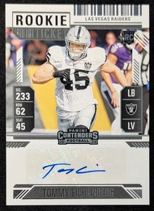 2024 Panini Contenders - Biglietto Rookie Autografi Tommy Eichenberg #214 (AU, RC) - Foto 1 di 2