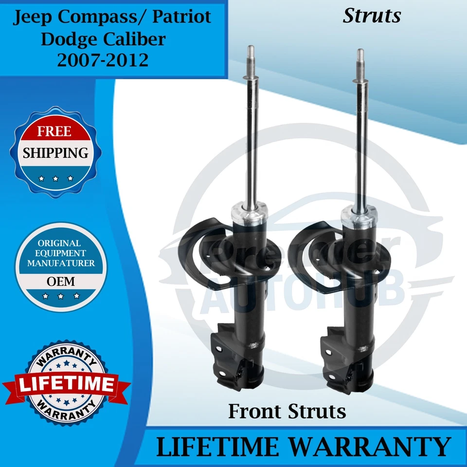 Puntales delanteros Monroe OEM para Dodge Caliber/Jeep Compass 2007-2012, Patriot Foto 1 de 4