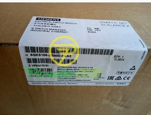 Módulo Interruptor Eléctrico 6GK5 104-2BB00-2AA3 NUEVO SIEMENS 6GK5104-2BB00-2AA3 - Imagen 1 de 3