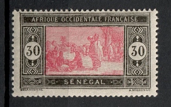 Timbre / STAMP  Colonie Française  SENEGAL  1914-17  Y&T  N° 61  NEUF * - Photo 1/1