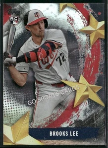 2025 Topps Series 1 Stars of MLB Brooks Lee #SMLB-19 RC Rookie - Picture 1 of 2