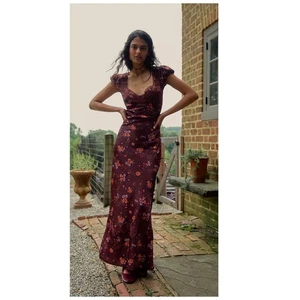 Free People Maxikleid Schmetterling Babe Cutout Größe Small - Bild 1 von 14