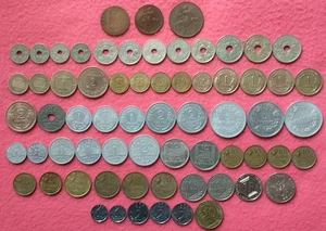 Frankreich Lot 66 verschiedene Münzen 5 Centime-100 Francs  (1862-1988) - Bild 1 von 6