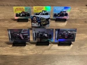 2020 Topps Chrome Formula 1 F1 7 Card Refractor Insert Lot - Picture 1 of 15