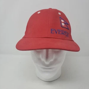 The North Face Everest 7 Summits Project 2006 Baseball Hat Red One Size Fits All - Picture 1 of 8