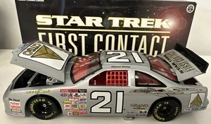 Action Star Trek First Contact Michael Waltrip #21 Wood Brothers Car (kW1023-581 - Picture 1 of 6