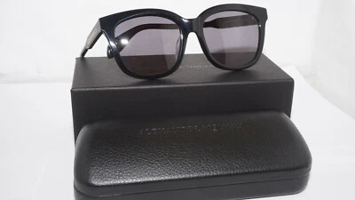 Gafas de sol Alexander McQueen nuevas negras grises AM0068SK 001 55 18 150 Foto 1 de 4