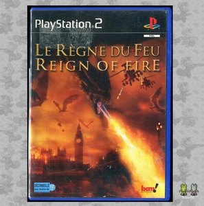 Reign of Fire Le Regne Due Feu gioco PS2 per PlayStation 2 - completo in scatola CIB PAL - Foto 1 di 9