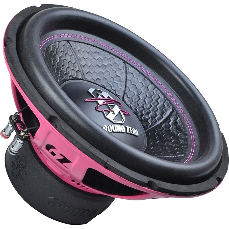  Ground Zero GZIW 12XSPL-D2 PINK - 30cm High Quality Subwoofer - Bild 1 von 1