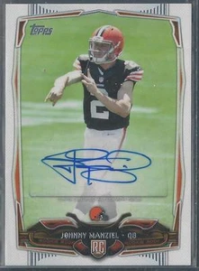 2014 TOPPS JOHNNY MANZIEL RC AUTO!! TOUGH SP!! - Picture 1 of 1